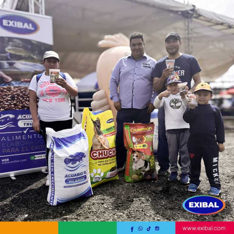 EXIBAL participó en la Feria Pecuaria de la Integración Amazónica en El Puyo, presentando soluciones agroindustriales e impulsando la productividad del campo.