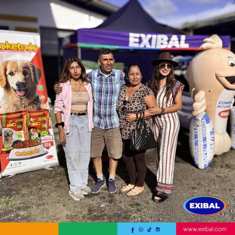 EXIBAL participó en la Feria Pecuaria de la Integración Amazónica en El Puyo, presentando soluciones agroindustriales e impulsando la productividad del campo.