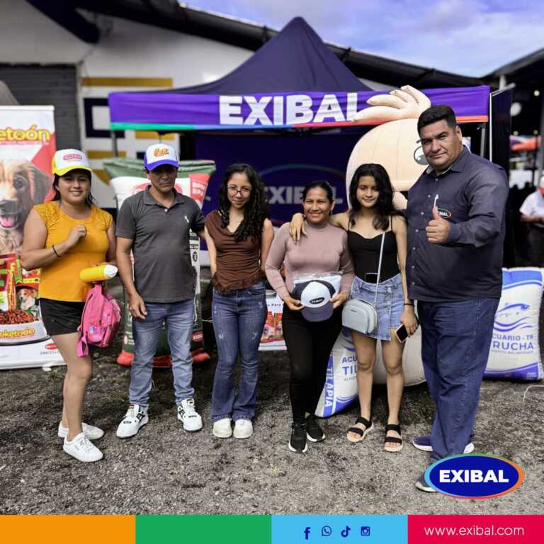 EXIBAL participó en la Feria Pecuaria de la Integración Amazónica en El Puyo, presentando soluciones agroindustriales e impulsando la productividad del campo.
