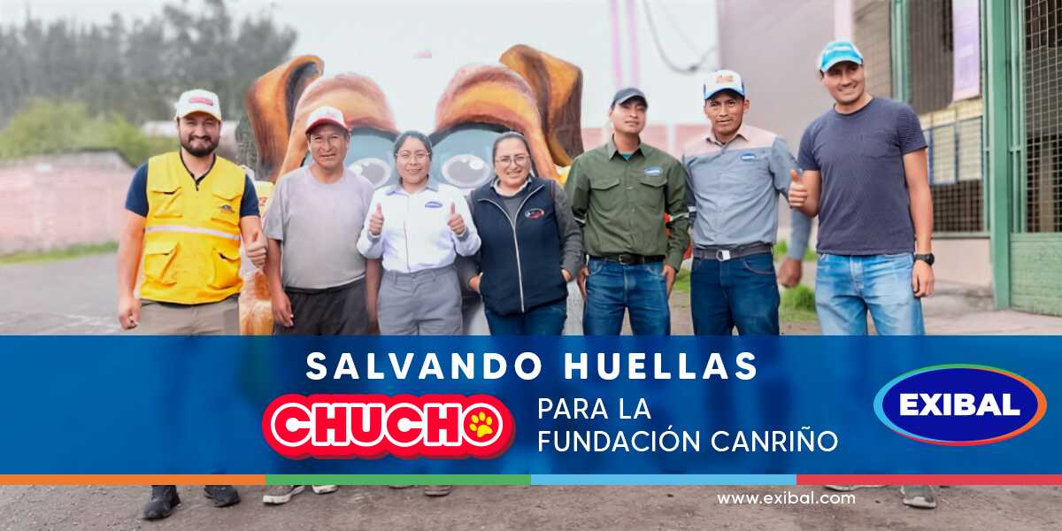Proyecto Salvando Huellas: Exibal apoya a la Fundación Canriño en Riobamba